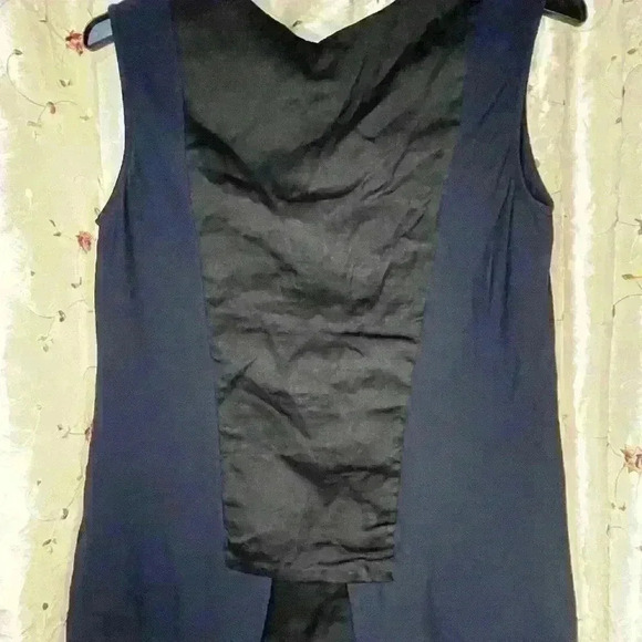 European Culture Black Sleeveless Blouse - NWT - Made in Italy - Size M - Picture 2 of 7